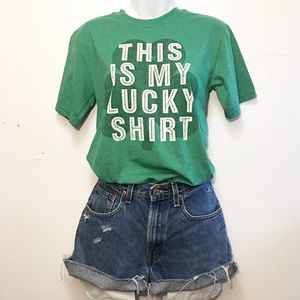 Lucky Green Graphic T-shirt